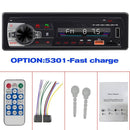 Podofo one din Car Radio Stereo FM Aux Input Receiver SD USB JSD-520 12V In-dash 1 din Car MP3 USB Multimedia Autoradio Player - DRE's Electronics and Fine Jewelry