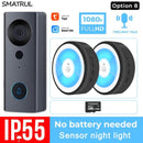 SMATRUL Tuya 1080P HD Video Doorbell Camera WiFi Wireless Smart Home Door Bell Outdoor Intercom 2 Way Audio LED Night Light USB - DRE's Electronics and Fine Jewelry