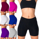 Fitness Shorts Large Size Stretch Cotton 3 Points Leggings Black White Gray Sports Shorts Female Feet Slim Three Points Shorts - DRE's Electronics and Fine Jewelry