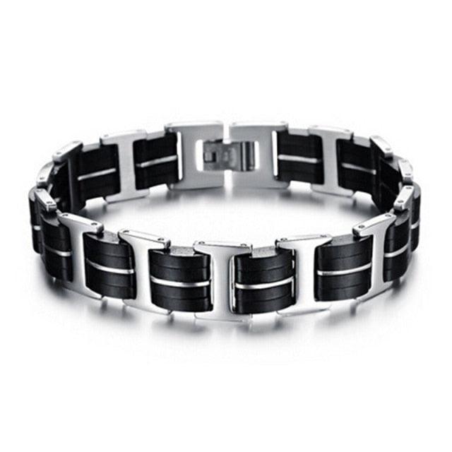 Stainless Steel Bracelet &amp; Bangle 210mm Men&#39;s Jewelry Strand Rope Charm Chain Wristband Men&#39;s Bracelet - DRE's Electronics and Fine Jewelry