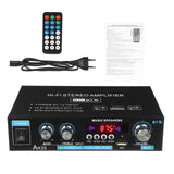 AK35 800W Home Digital Amplifiers Audio 110-240V Bass Audio Power bluetooth Amplifier Hifi FM USB Auto Music Subwoofer Speakers