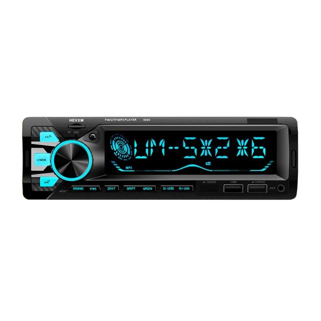 LaBo 12V Bluetooth Car Radio Player Stereo FM MP3 Audio 5V-Charger USB SD MMC AUX Auto Electronics In-Dash Autoradio 1 DIN NO CD