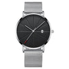 Steel Mesh Date Watch: Business Classic - DRE's Electronics and Fine Jewelry