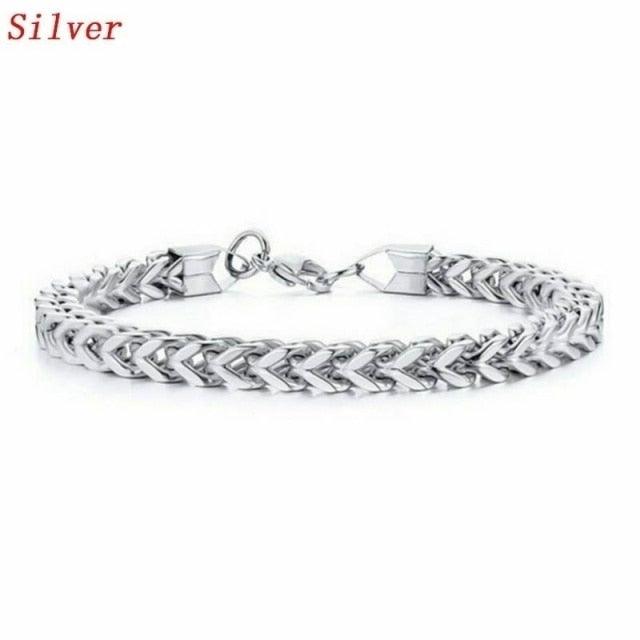 New Trendy Cuban Chain Bracelet for Men Hip-Hop Metal Bracelets Buckle Chains Bracelet Gifts Accessories Jewelry 2021 Jewelry - DRE's Electronics and Fine Jewelry