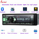 1DIN 2.5 inch 12V In-Dash Stereo Voice Remote Control Removable Panel Bluetooth Autoradio FM USB AUX-IN MP3 Multimedia Player - DRE's Electronics and Fine Jewelry