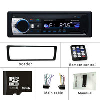 Hikity 1 Din JSD-520 Bluetooth Radio SD MP3 Player Car Radios Stereo FM/USB/radio remote control For phone Car Audio - DRE's Electronics and Fine Jewelry