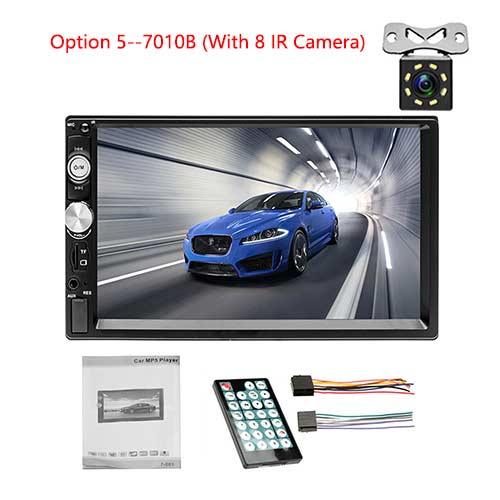 Podofo Autoradio 2 din Car Radio Multimedia Video Player 7"Auto Stereo Bluetooth MP5 2Din Touch Screen Digital Display USB SD FM - DRE's Electronics and Fine Jewelry: Online Shopping Mall