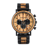 BOBO BIRD P09 Wood and Stainless Steel Watches Mens Chronograph Wristwatches Luminous Hands Stop Watch dropshipping - DRE's Electronics and Fine Jewelry: Online Shopping Mall