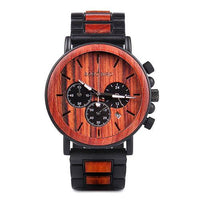 Wood Steel Chrono - DRE's Electronics and Fine Jewelry