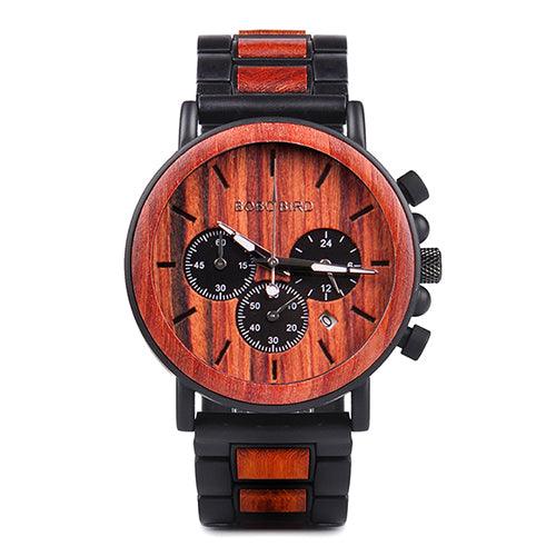 Wood Steel Chrono