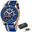 LIGE Blue Watch - DRE's Electronics and Fine Jewelry