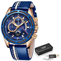 LIGE Blue Watch - DRE's Electronics and Fine Jewelry