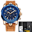 LIGE Blue Watch - DRE's Electronics and Fine Jewelry