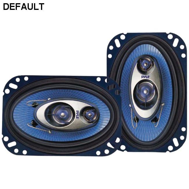 Pyle(R) PL463BL Blue Label Speakers (4" x 6", 3 Way)