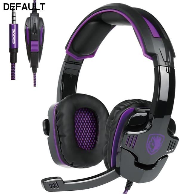 SADES 930 Stereo Surround Gaming Headset Headband MicHeadphone - DRE's Electronics and Fine Jewelry