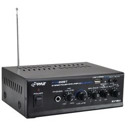 Pyle Pro 40-watt X 2 Mini Blue Series Bluetooth Stereo Power Amp