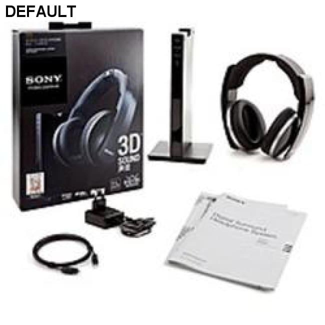 Sony MDR-DS6500 Wireless Surround Digital Headphones - 2.4 GHz - 12-22000 Hz -  3.5mm / Digital Optical / Composite Connectors - Black