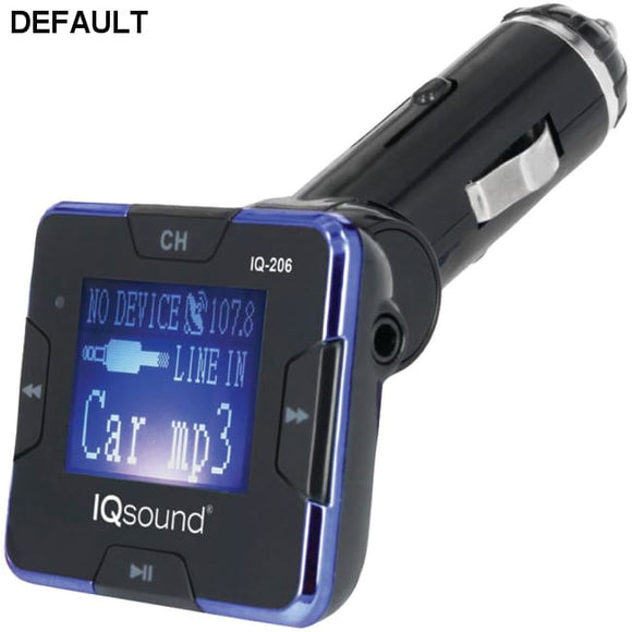 Supersonic(R) IQ-206 BLUE Wireless FM Transmitter with 1.4