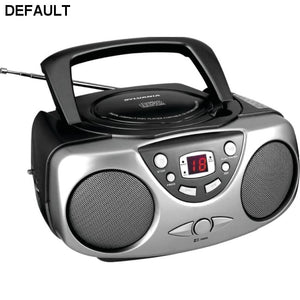 SYLVANIA(R) SRCD243M BLACK Portable CD Boom Boxes with AM/FM Radio (Black) - DRE's Electronics and Fine Jewelry: Online Shopping Mall